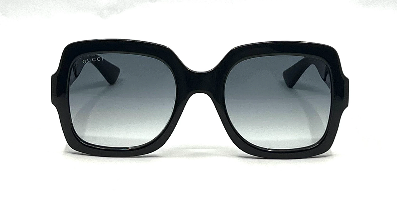 Gucci GG1337S Square Black Sunglasses-Original Grey Gradient Lenses-Unworn/NOS