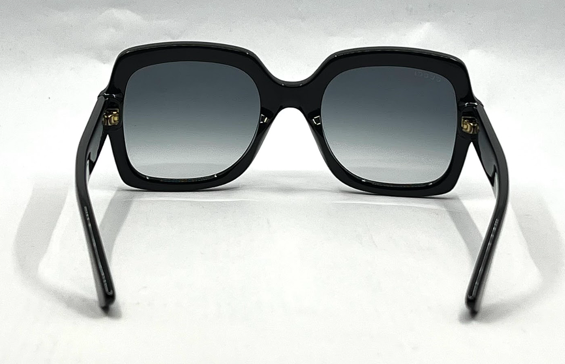 Gucci GG1337S Square Black Sunglasses-Original Grey Gradient Lenses-Unworn/NOS