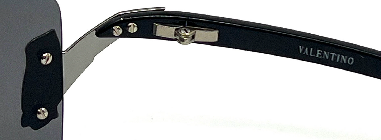 Valentino 5416/S XF2P8 VINTAGE Rimless Sunglasses-UNWORN-Full Kit