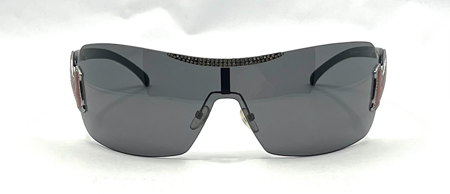 Valentino 5416/S XF2P8 VINTAGE Rimless Sunglasses-UNWORN-Full Kit
