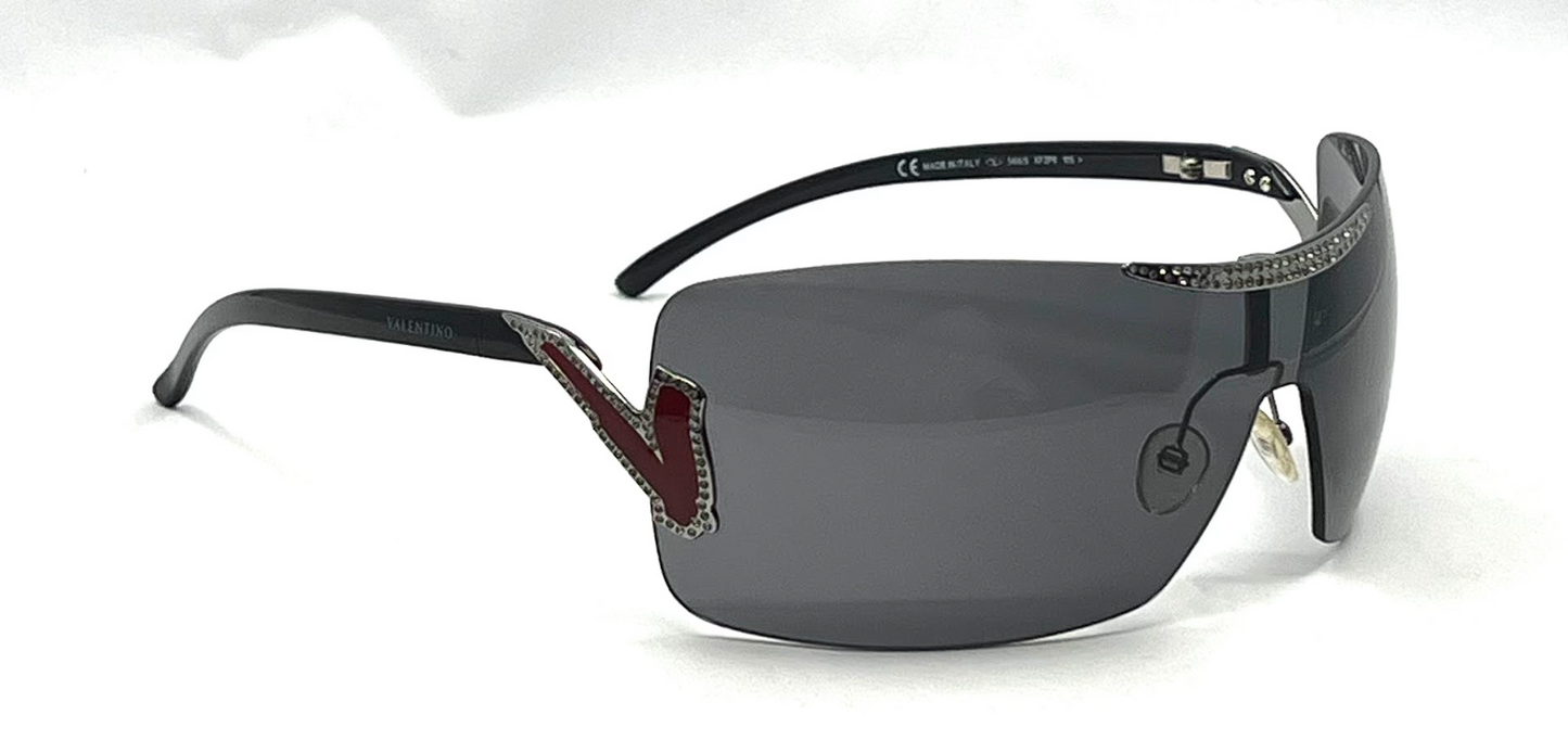 Valentino 5416/S XF2P8 VINTAGE Rimless Sunglasses-UNWORN-Full Kit