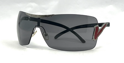 Valentino 5416/S XF2P8 VINTAGE Rimless Sunglasses-UNWORN-Full Kit