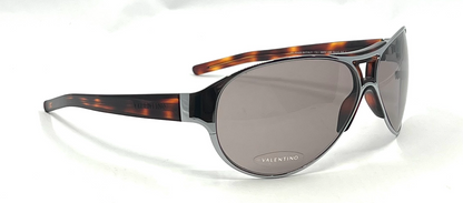 Valentino II49/S LN8 Aviator Tortoiseshell Brown Sunglasses-Unworn/Full Kit