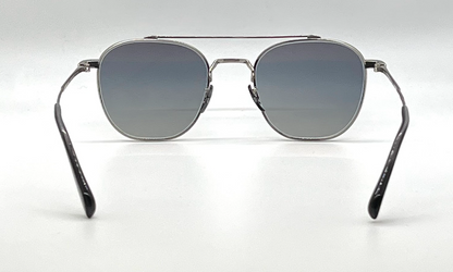 Oliver Peoples OV1294ST Mandeville Titanium Square Sunglasses-New/Unworn-Full Kit
