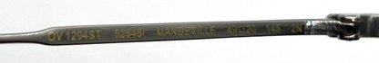Oliver Peoples OV1294ST Mandeville Titanium Square Sunglasses-New/Unworn-Full Kit