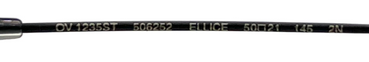 Oliver Peoples Ellice OV1235ST-Matte Black Round Sunglasses-New/Unworn