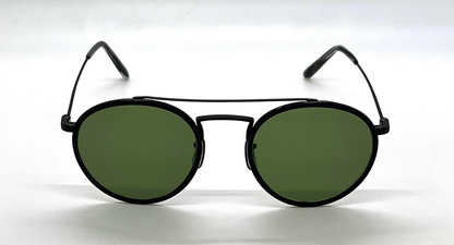 Oliver Peoples Ellice OV1235ST-Matte Black Round Sunglasses-New/Unworn