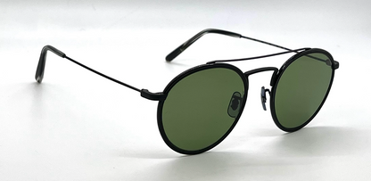 Oliver Peoples Ellice OV1235ST-Matte Black Round Sunglasses-New/Unworn