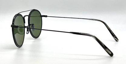 Oliver Peoples Ellice OV1235ST-Matte Black Round Sunglasses-New/Unworn