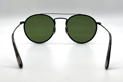 Oliver Peoples Ellice OV1235ST-Matte Black Round Sunglasses-New/Unworn