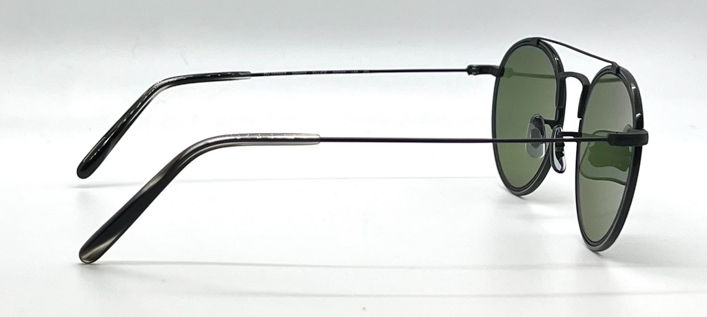 Oliver Peoples Ellice OV1235ST-Matte Black Round Sunglasses-New/Unworn