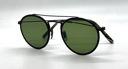 Oliver Peoples Ellice OV1235ST-Matte Black Round Sunglasses-New/Unworn