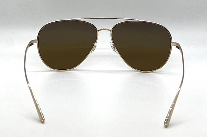 Oliver Peoples x The Row Casse OV1277ST Gold Titanium Sunglasses-New/Unworn-Full Kit