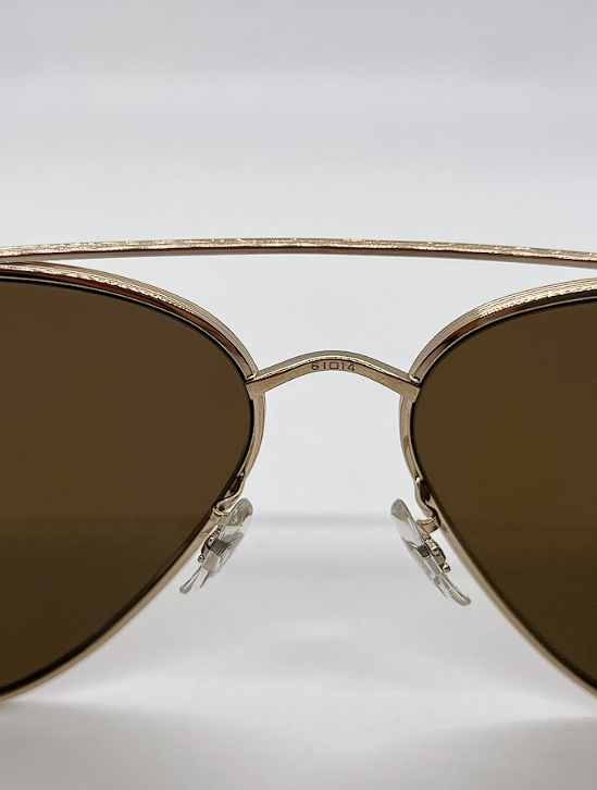 Oliver Peoples x The Row Casse OV1277ST Gold Titanium Sunglasses-New/Unworn-Full Kit