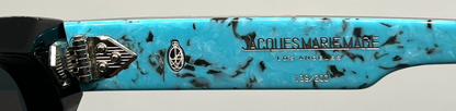 Jacques Marie Mage Johnny Cash Turquoise Collection Black Bermuda Lens