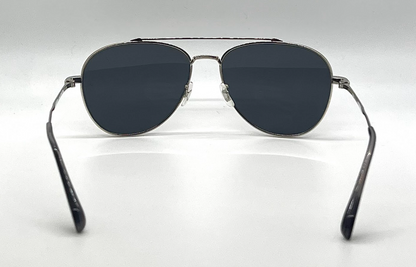 Oliver Peoples Rikson OV1266ST 503687 Silver Titanium Aviator Sunglasses