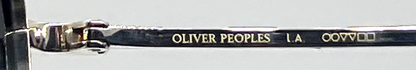 Oliver Peoples Rikson OV1266ST 503687 Silver Titanium Aviator Sunglasses