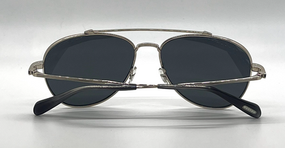 Oliver Peoples Rikson OV1266ST 503687 Silver Titanium Aviator Sunglasses