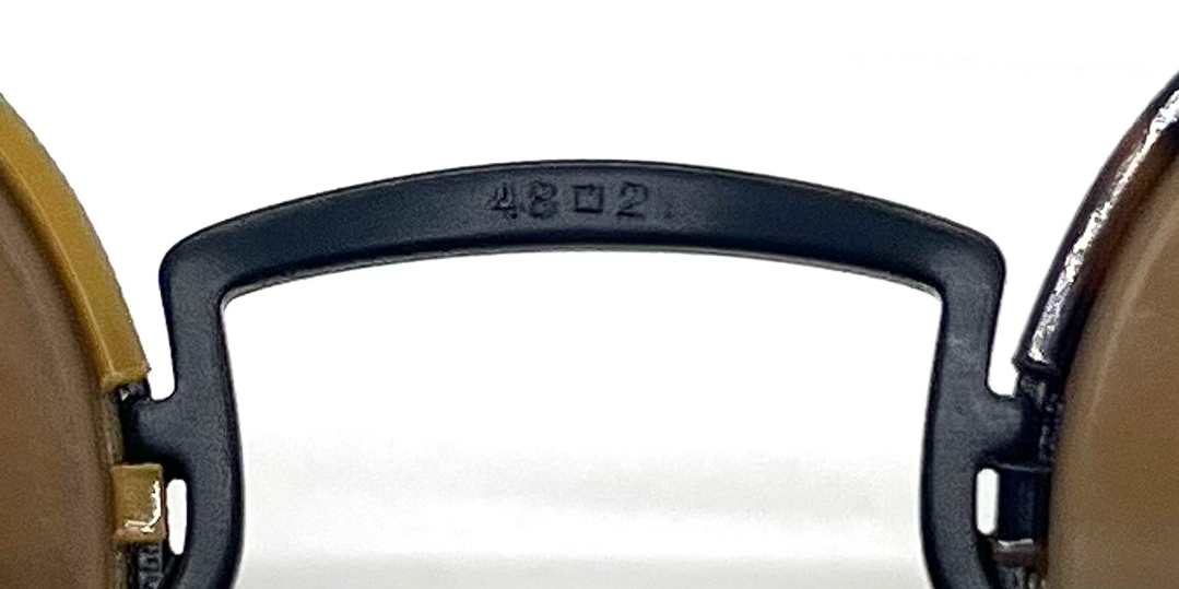 Oliver Peoples Artemio OV1302 5062 Matte Black Clip-On Panto Sunglasses