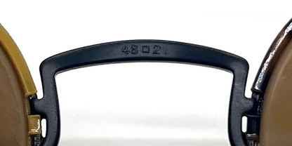 Oliver Peoples Artemio OV1302 5062 Matte Black Clip-On Panto Sunglasses
