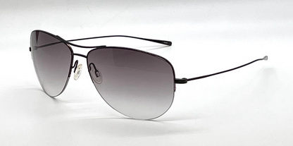 Oliver Peoples Commodore Aviator Sunglasses Grey Gradient Made in Japan