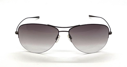 Oliver Peoples Commodore Aviator Sunglasses Grey Gradient Made in Japan