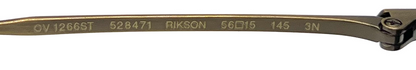 Oliver Peoples Rikson OV1266ST 528471 Antique Gold Aviator Sunglasses