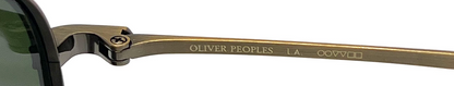 Oliver Peoples Rikson OV1266ST 528471 Antique Gold Aviator Sunglasses