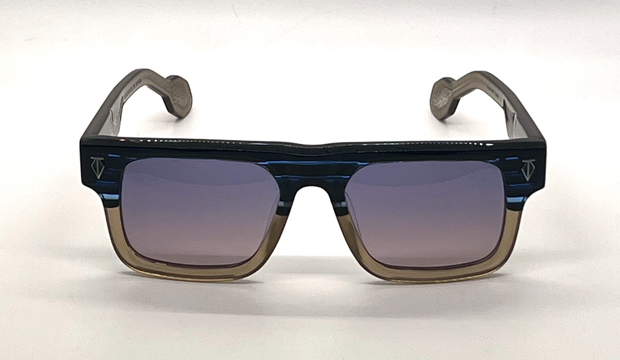 T Henri 959 Limited Edition Sunglasses 18K Gold Handmade Japan 5/149