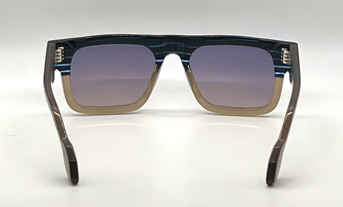 T Henri 959 Limited Edition Sunglasses 18K Gold Handmade Japan 5/149