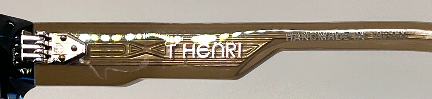 T Henri 959 Limited Edition Sunglasses 18K Gold Handmade Japan 5/149