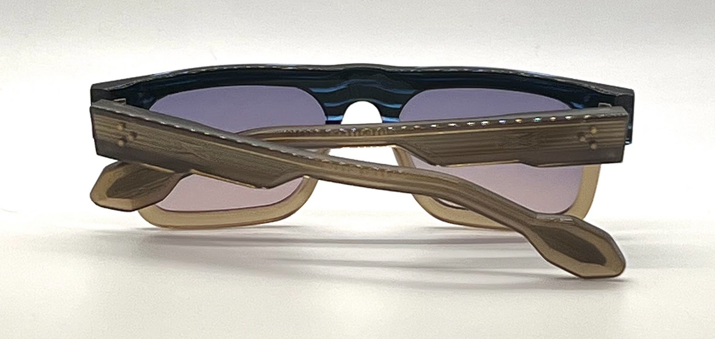 T Henri 959 Limited Edition Sunglasses 18K Gold Handmade Japan 5/149