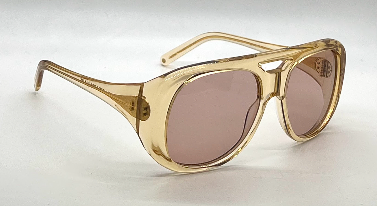 Cynthia Benjamin Jorgie CHP Amber Sunglasses Pink Lens Japan