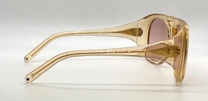 Cynthia Benjamin Jorgie CHP Amber Sunglasses Pink Lens Japan