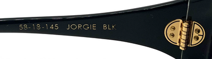 Cynthia Benjamin Jorgie Black Sunglasses Grey Lens Japan