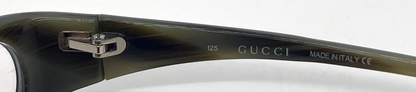 Gucci GG 2512 Onyx Blue Cat Eye Vintage Eyeglasses Made in Italy