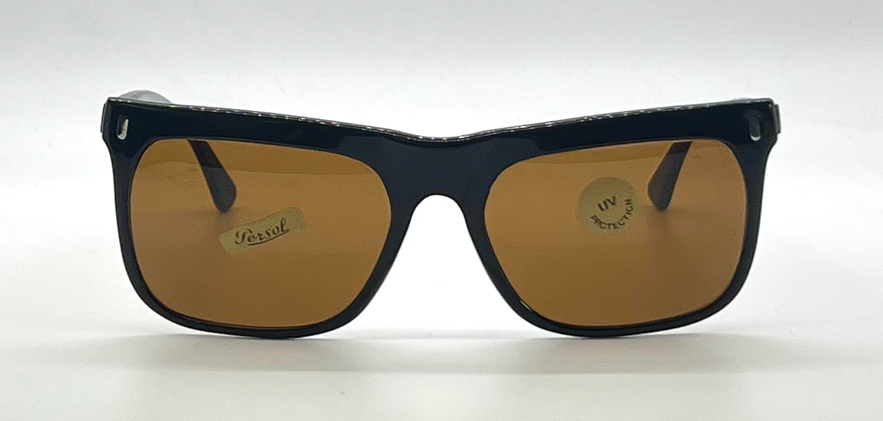 Persol Meflecto Ratti GS1 Vintage Sunglasses Black/Brown-Unworn