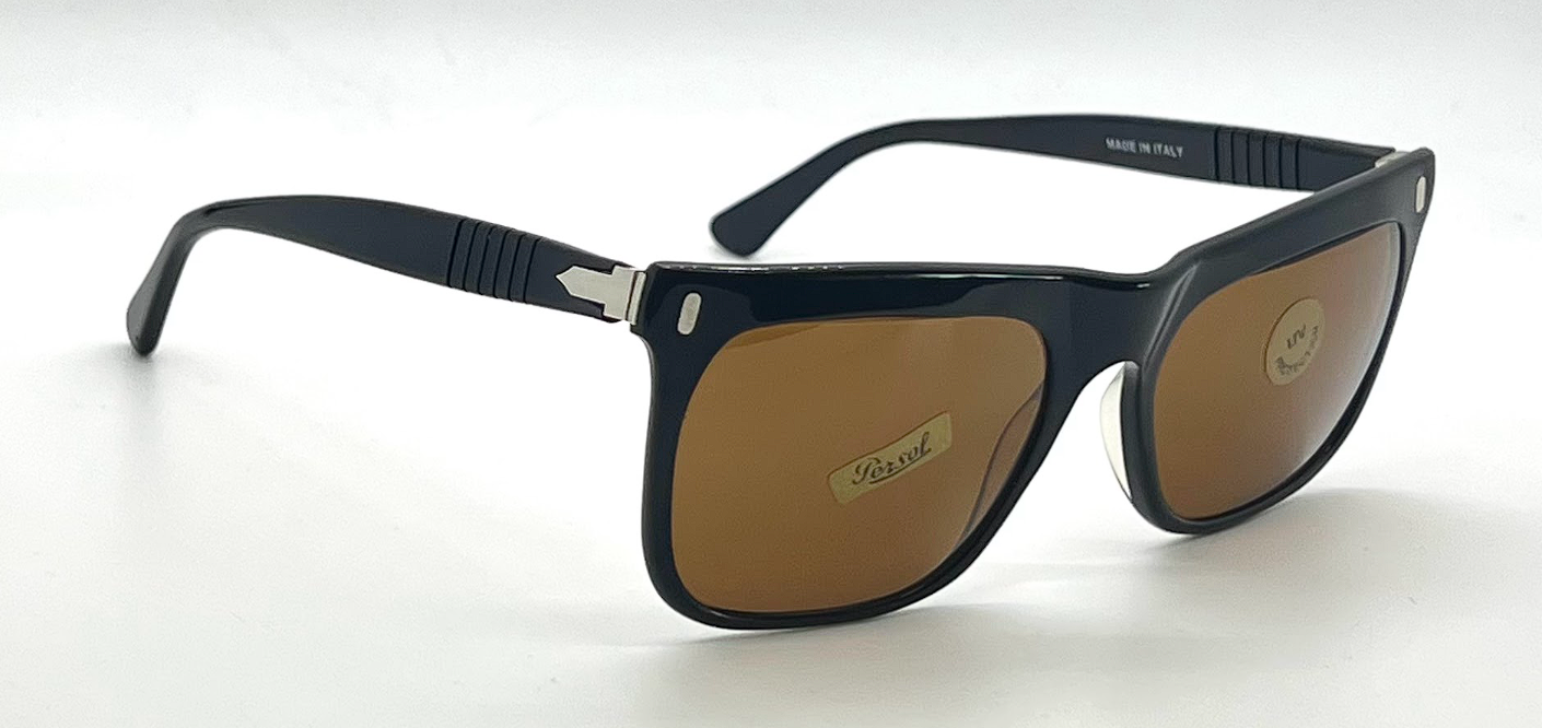 Persol Meflecto Ratti GS1 Vintage Sunglasses Black/Brown-Unworn