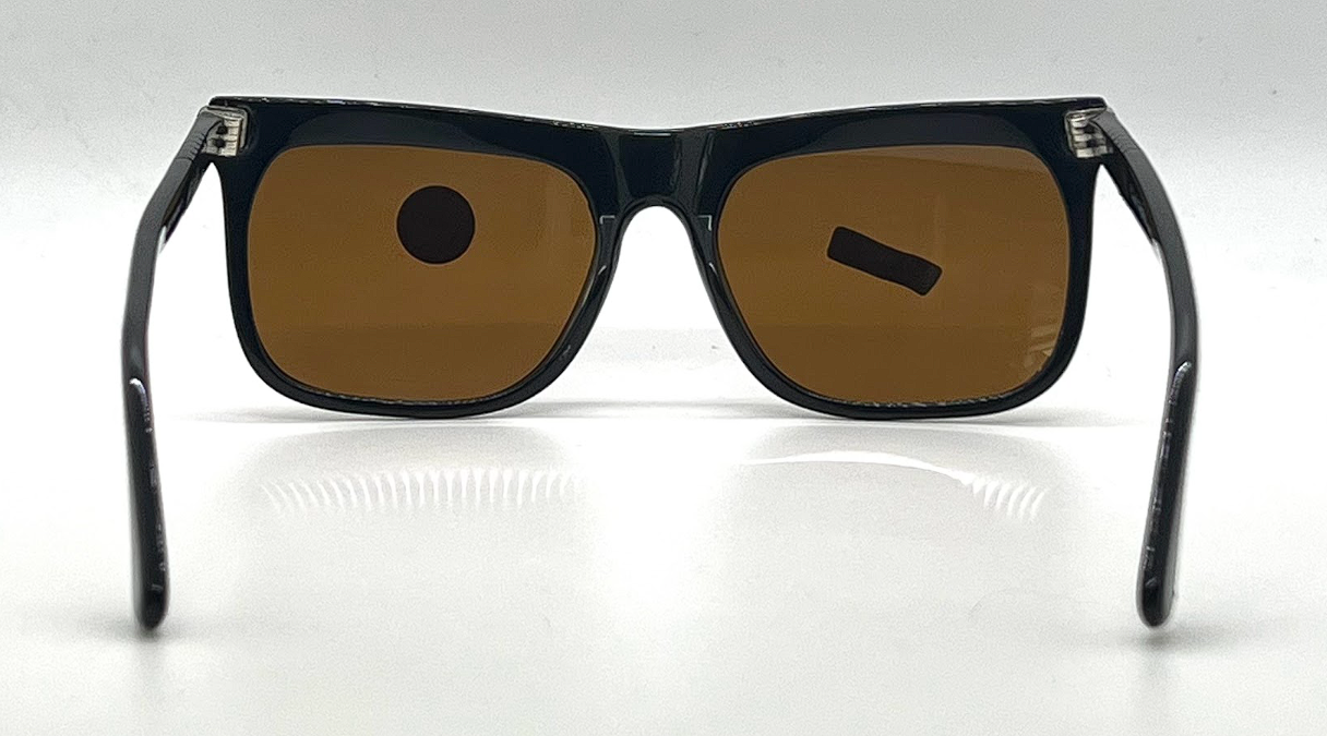 Persol Meflecto Ratti GS1 Vintage Sunglasses Black/Brown-Unworn