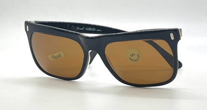 Persol Meflecto Ratti GS1 Vintage Sunglasses Black/Brown-Unworn