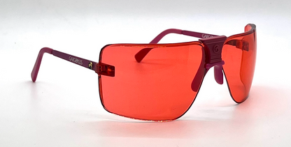 Gargoyles 1st Generation 85mm-Red Lenses-Vintage Shield Sunglasses-Unworn-USA