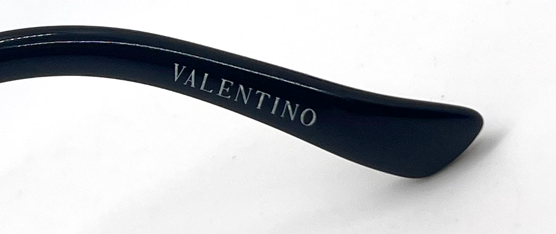 Valentino 5535/S Black Vintage Shield Sunglasses-Unworn-Made in Italy