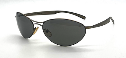 Red Rose RR 277 Col. 909 Oval Vintage Sunglasses Made in Italy