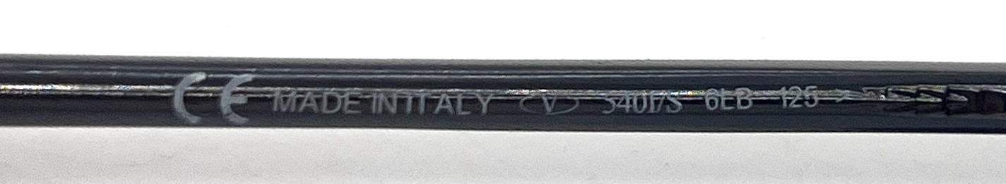 Valentino 5401/S Silver Shield Vintage Sunglasses Crystal Detail-UNWORN-Italy