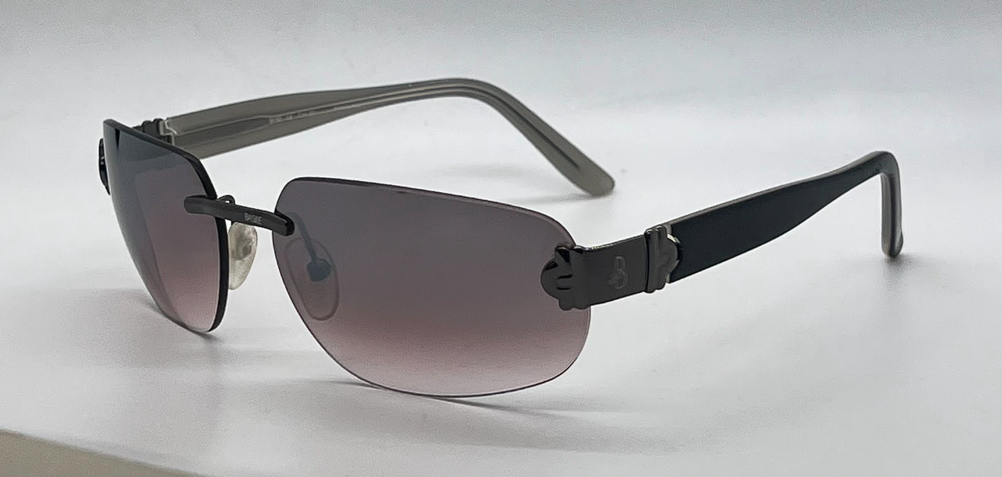 Basile 2122 Rimless Sunglasses Col. 20 Purple Gradient/UNWORN-Italy