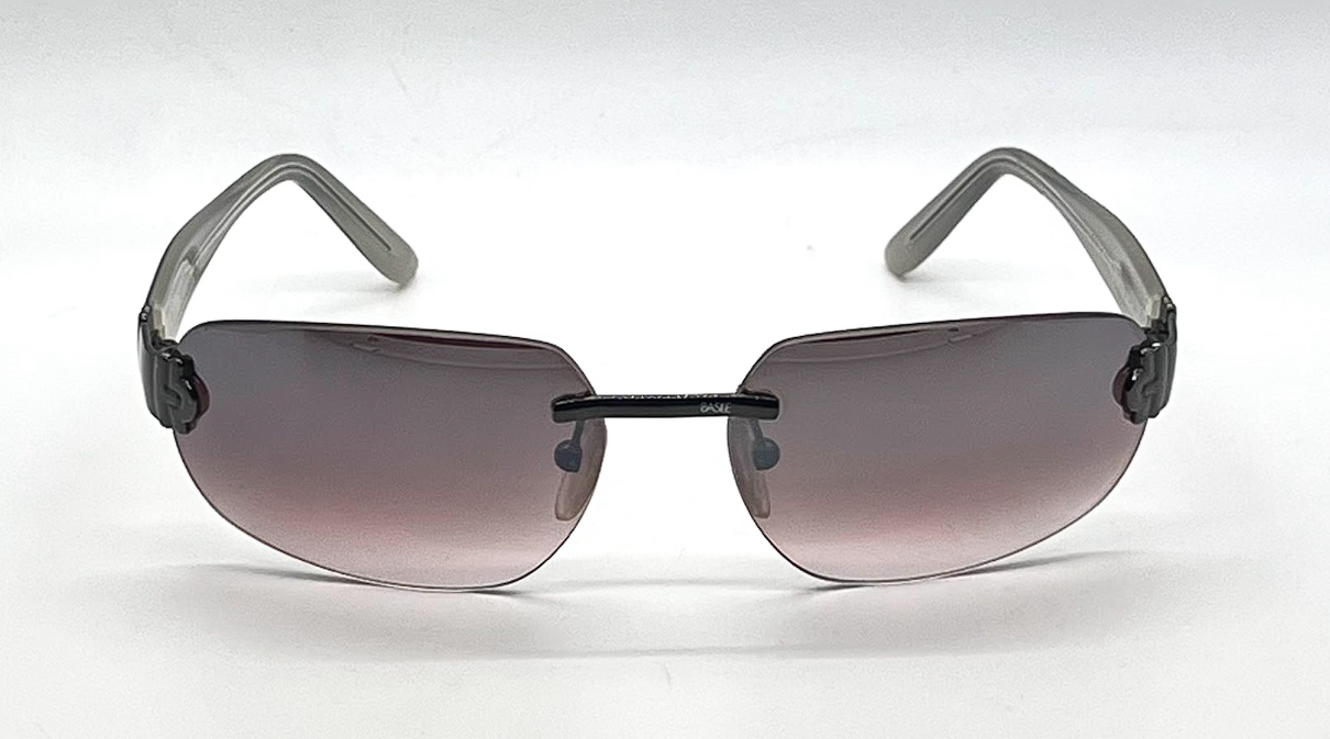 Basile 2122 Rimless Sunglasses Col. 20 Purple Gradient/UNWORN-Italy