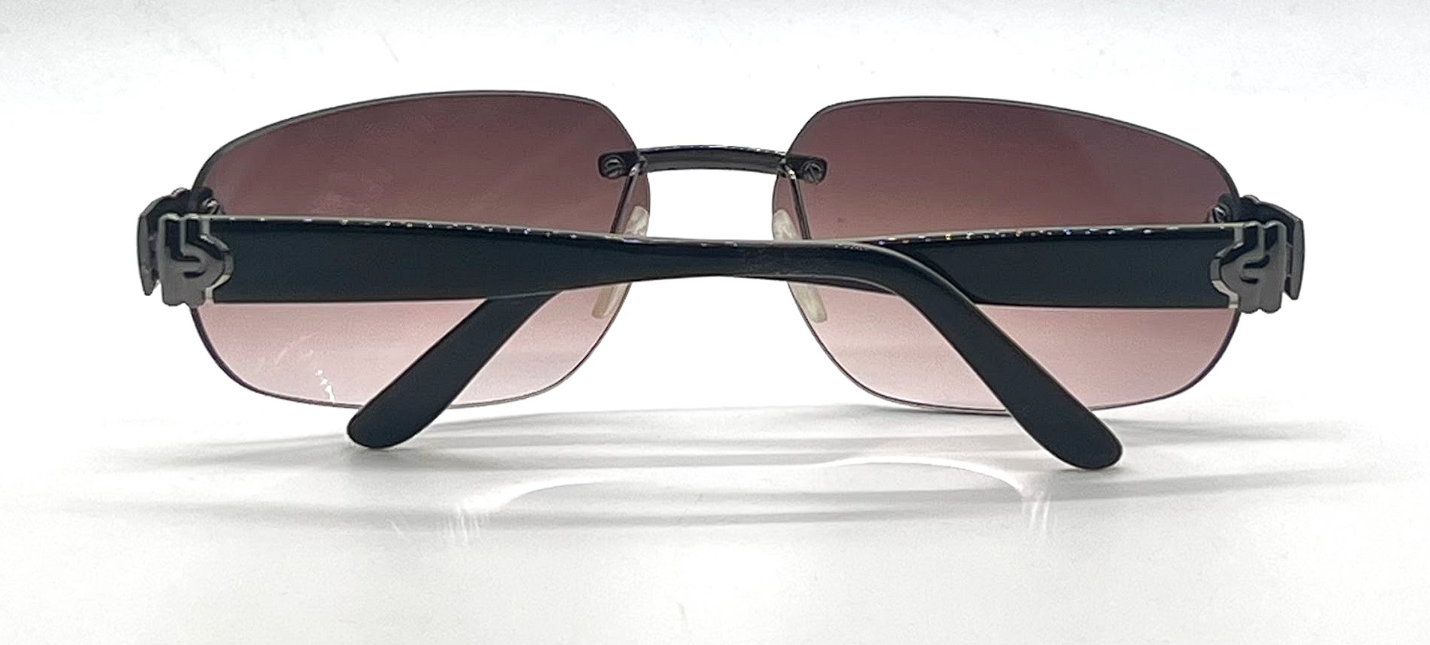 Basile 2122 Rimless Sunglasses Col. 20 Purple Gradient/UNWORN-Italy