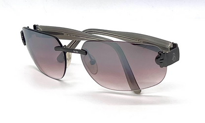 Basile 2122 Rimless Sunglasses Col. 20 Purple Gradient/UNWORN-Italy