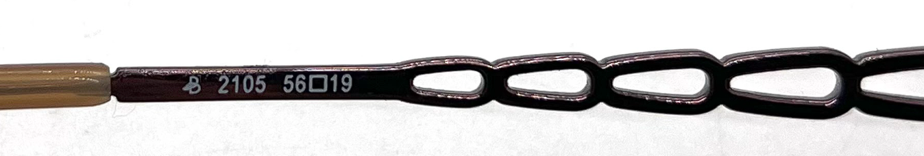 Basile BA2105 Rimless Rectangular Sunglasses Col. 40 Pink Gradient-UNWORN-Italy
