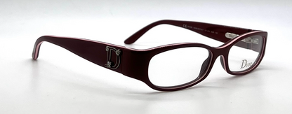 Christian Dior CD 3113 Swarovski Temple Vintage Eyeglasses-Unworn-Italy